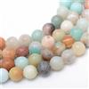 Perlin - Perle Amazzonite 10 mm * Grado A * Sfera gemma pietre naturali G829