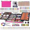 KINSPORY 139 pezzi valigetta colori bambina, pittura valigetta per bambini, Set