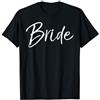 Bride & Groom Wedding Design Studio Matching Getting Ready Bride & Groom Wedding Gifts Bride Maglietta