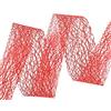finemark Nastro a rete LEA rosso (65), 20 m x 38 mm, nastro floreale,