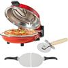 Petra PT5666VDE Forno elettrico per pizza da interno - 1200 W, 5 impostazioni di