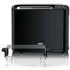 Braun HT3010BK Tostafette, 1000watt, 7 livelli di doratura, funzione scongelamen