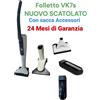 VORWERK FOLLETTO VK7S SENZA FILO LAVAPAVIMENTI MULTIFUNZIONE HD+SACCA ACCESSORI