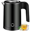 VOLTIX Bollitore Elettrico in Acciaio Inossidabile 0,5L, 600W, bollitore portati