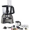Groupe Seb Moulinex FP825E Double Force Robot da Cucina Multifunzione All-in-One,