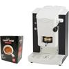 FABER MACCHINA CAFFE A CIALDE FABER SLOT PLAST BIANCA NERA + 30 CIALDE IN OMAGGIO