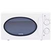 H.Koenig Microonde compatto 20L VIO6 Bianco, piatto girevole 24,5cm, Multifunzio