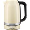 KitchenAid 5KEK1701EAC Color Crema, Bollitore Elettrico con Temperatura Regolabi