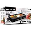 AORLIS Barbecue Elettrico Griglia Portatile 1500w Bistecchiera Griglia da tavola