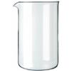 Bodum 1512-10 Vetro sostitutivo per macchina da caffè 12 tazze, vetro - traspare