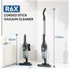 Inse Aspirapolvere con Filo INSE R3S 16KPa Cavo 6m Portatile per Auto e Pavimenti