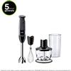 braun multiquick 5 mq50202m frullatore a immersione 1000w 0,6l nero nuovo