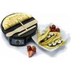hoomei Piastra per Creps Antiaderente Crepiera elettrica 30 cm Beper Macchina Piadina