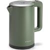 Tognana Iridea, Bollitore Elettrico Cordless 1,7 L, plastica-acciaio inox, verde