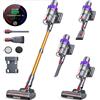 Buture W80 Aspirapolvere Senza Filo 450W 3 Velocita Batteria Rimovibile Schermo