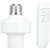 TOPINCN Portalampada Wireless, Portalampada Sostitutivo da 30 M con Telecomando