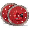 EZARC Carbide Disco da Taglio, 125 mm × 22,2 mm, Dischi da Taglio per Legno, Leg