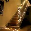 Uping Luci Natale Esterno Luci Albero di Natale Interno 200 LED 20M Catena Lumin
