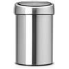 Brabantia Touch Bin Inox Satinato, 3 L
