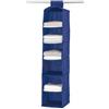 Wenko 4374120100 Organizer Armadio Air, 6 Scomparti, Tnt Traspirante, Fibra di P