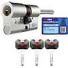 CISA - Cilindro Europeo RS5 10R3M707012 per Serratura Porta Blindata - Cilindro