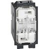 Bticino SK4027F Commutatore a Doppio Tasto 1-0-2, Non Illuminabile, Serie Livign
