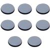SHULLIN 8 pezzi 30 mm Rotondo Feltrini autoadesivi per mobili in teflon,