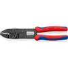 KNIPEX Pinza per capicorda verniciata nera con impugnature multicomponente 240 m
