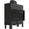 Kratki Camino in acciaio KRATKI FLOKI L 12 kW Ø 200 rivestimento in thermotec nero