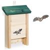 Relaxdays Casetta per Pipistrelli, Nido per Pipistrellini, Bat Box, Legno Non Tr