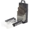 Krino 01155302 - HSS-CO Set Punte Rettificate In Cobalto Per Acciaio Inox - 25 P