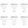 Caldarax 6 Pezzi Lampadine LED GU10, 5W Equivalenti a 50W, 4000K Bianco Neutro,