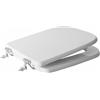king seat Copriwater in MDF, serie Conca della Ideal Standard, Bianco con cerniere in otto