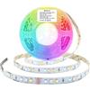 GIDEALED Striscia LED RGBWW, 24V, 10m,Dimmerabile RGB Bianco Freddo Bianco Caldo