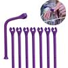 YouU - Supporto per bicchieri da vino in silicone, per lavastoviglie, 8 pezzi, c