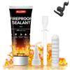 Allony 120ml Colla Alte Temperature, Sigillante Alte Temperature, Silicone Nero