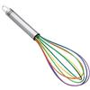 Kuhn Rikon 22265 - Frusta in Silicone Colori,Piccola, 22 cm, Multicolore