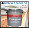 maffei Pittura murale colorata super lavabile per esterni a farina di quarzo 15 litri