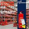 ESTINTORE A POLVERE KG. 9 Polvere ABC CON CARTELLINO DI CERTIFICAZIONE