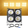 wecan COB Led 4x100w Bianco Caldo Proiettore Dmx Luci COB, Faretti Teatrale Fari per i