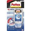 Pattex Baño Sano Re-New, Silicona Blanca para Cocina y Baño, 1x100 ml