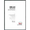 DEHA Design cornice per foto, 29,7 x 42 cm (A3), alluminio, Struttura Grigio Opa