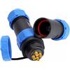 Hilitand Connettore in linea SP21 IP68 2/3/4/5/7/9 / 12pin Aviation impermeabile(4 PIN)