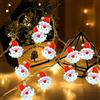 TaimeiMao 10 pezzi Catena Luminosa Natale,Luci per Tende,Catena Luminosa Marocchina,Led Te