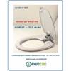 IDROTOP PN Tapis WC bidet 520T pour WC suspendu et à ras du mur - avec mélangeur