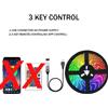 Striscia LED RGB USB 5050 Flessibile Controllo APP Per Retroilluminazione TV