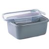 Snips | Lunch Box |Rettangolare | 1,50 LT | Contenitori per Cibi | 4 chiusure di