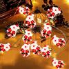 TaimeiMao 10 pezzi Catena Luminosa Natale,Luci per Tende,Catena Luminosa Marocchina,Led Te