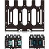 Idota Supporto da parete per batterie Makita 18 V 14,4 V per caricatore Makita e