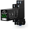 Ailao Temporizzatore 220V Relè digitale 0.1S-99H Temporizzatore luci di controll